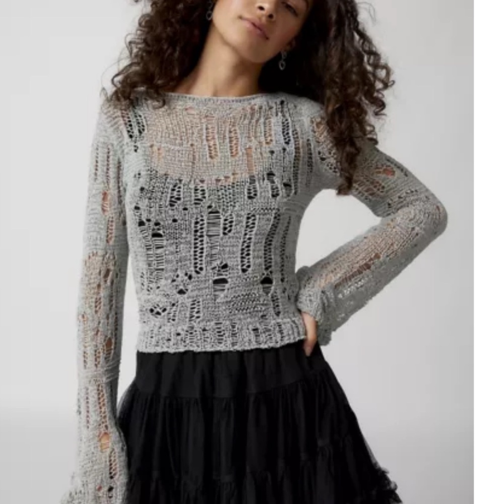 NWOT Open Stitch Sweater